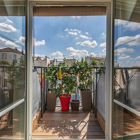 Paris Centre Dernier Etage Vue Ascenseurアパートメント エクステリア 写真