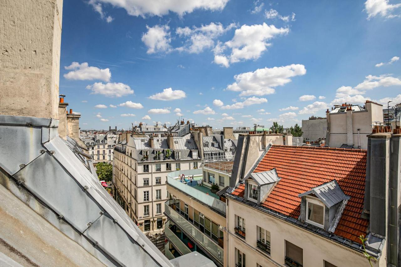 Paris Centre Dernier Etage Vue Ascenseurアパートメント エクステリア 写真