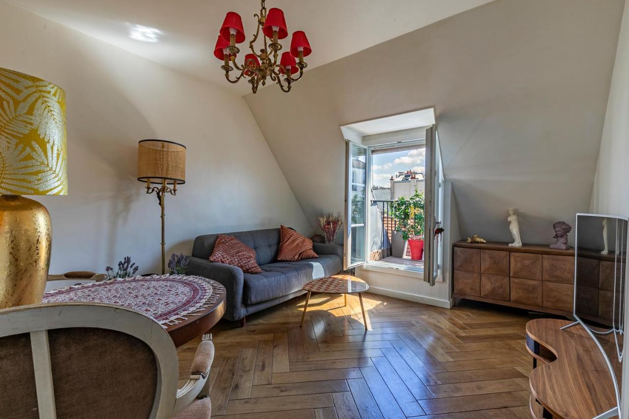 Paris Centre Dernier Etage Vue Ascenseurアパートメント エクステリア 写真