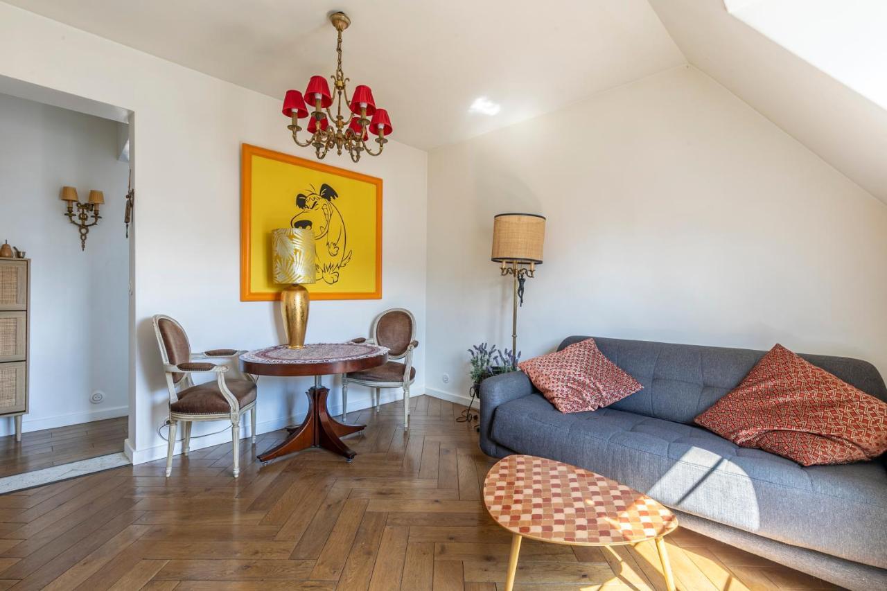 Paris Centre Dernier Etage Vue Ascenseurアパートメント エクステリア 写真